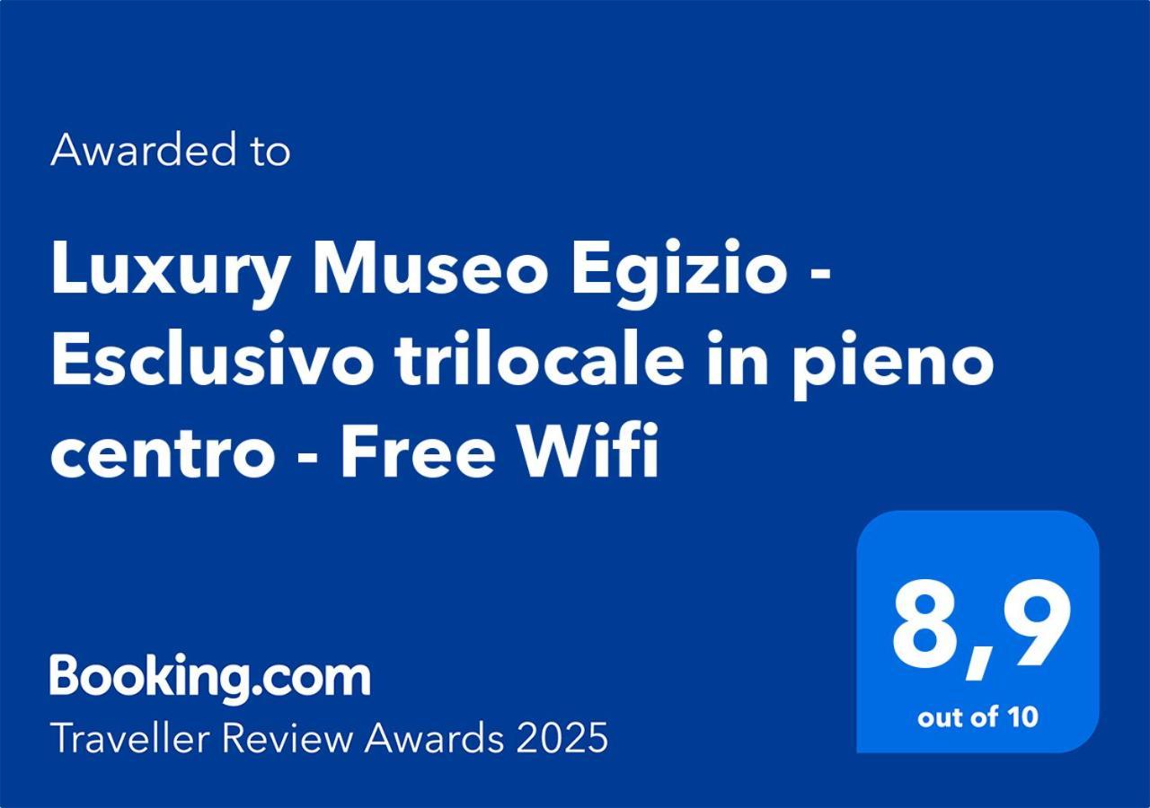 Luxury Museo Egizio - Esclusivo Trilocale In Pieno Centro - Free Wifi *